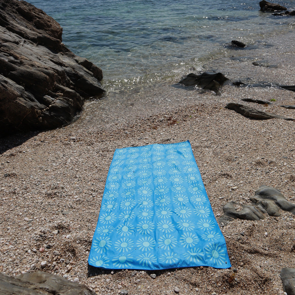 Wildly Salty x Sea Bloom Surf Quick Dry Beach Towel