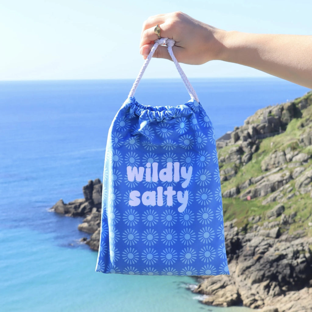 Wildly Salty x Sea Bloom Surf Quick Dry Beach Towel