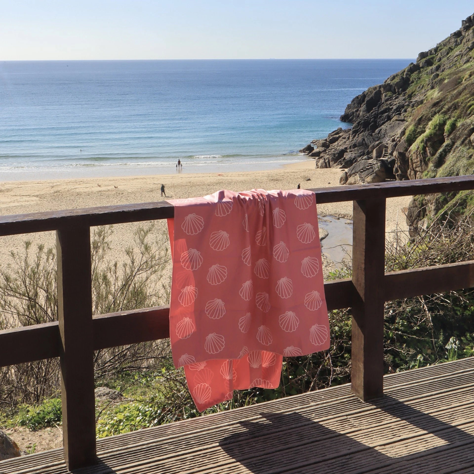 Wildly Salty x Sea Bloom Surf Quick Dry Beach Towel