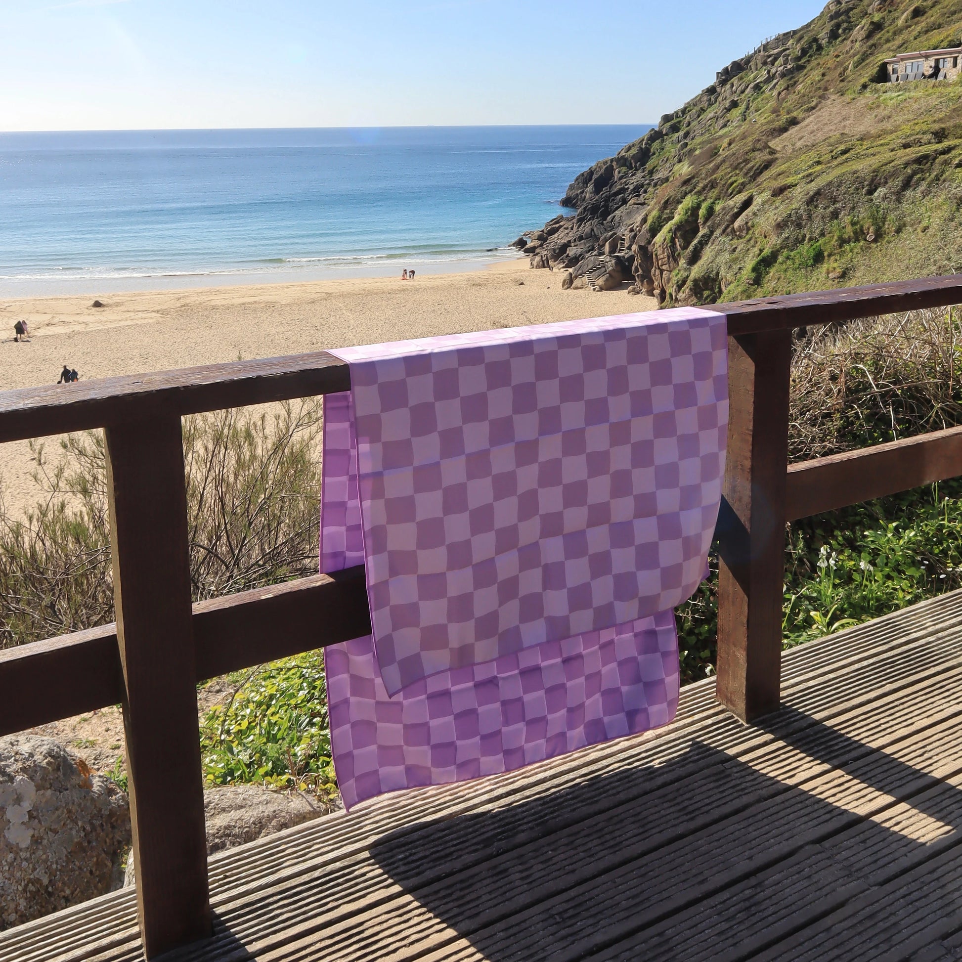 Wildly Salty x Sea Bloom Surf Quick Dry Beach Towel